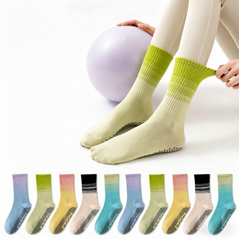 Pilates & Yoga Unleashed Studio - Dreamlikelin 1 Pair Women's Mid-Calf Yoga