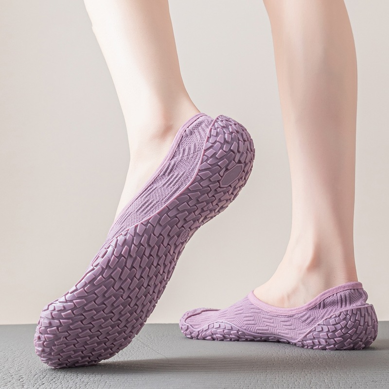 Pilates Yoga Home Workout - Women's Non-Slip Barefoot Yoga Shoes, Breathable