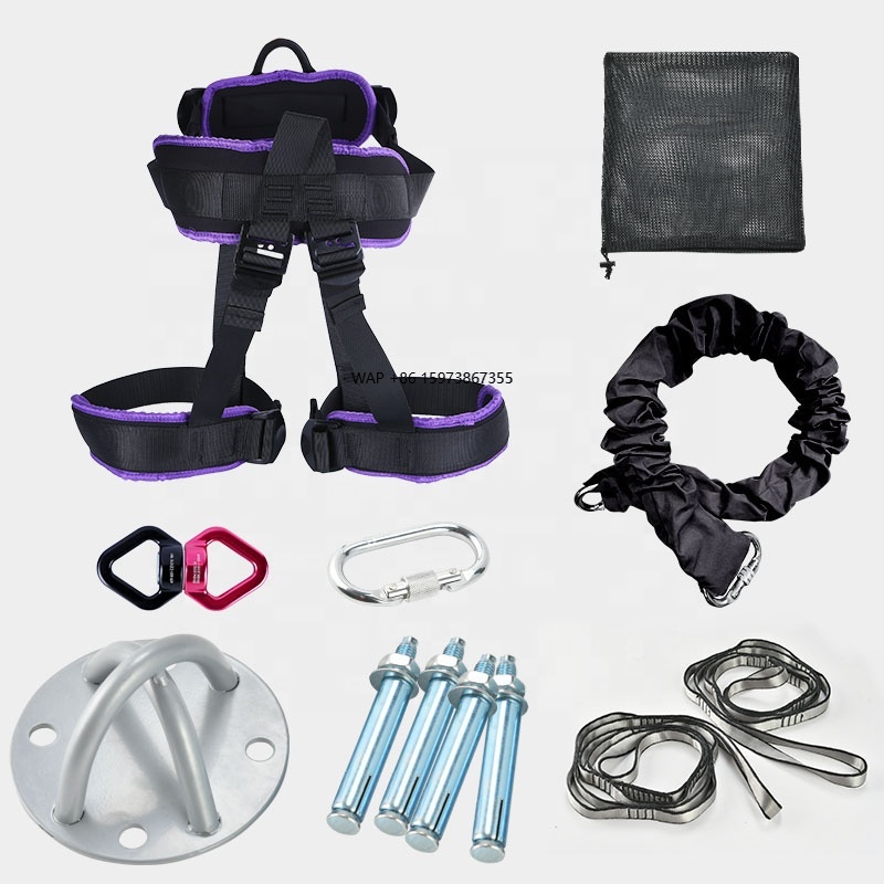 Pilates Yoga Aerial - Aerial Yoga Rope Pilates Elastic Suspension