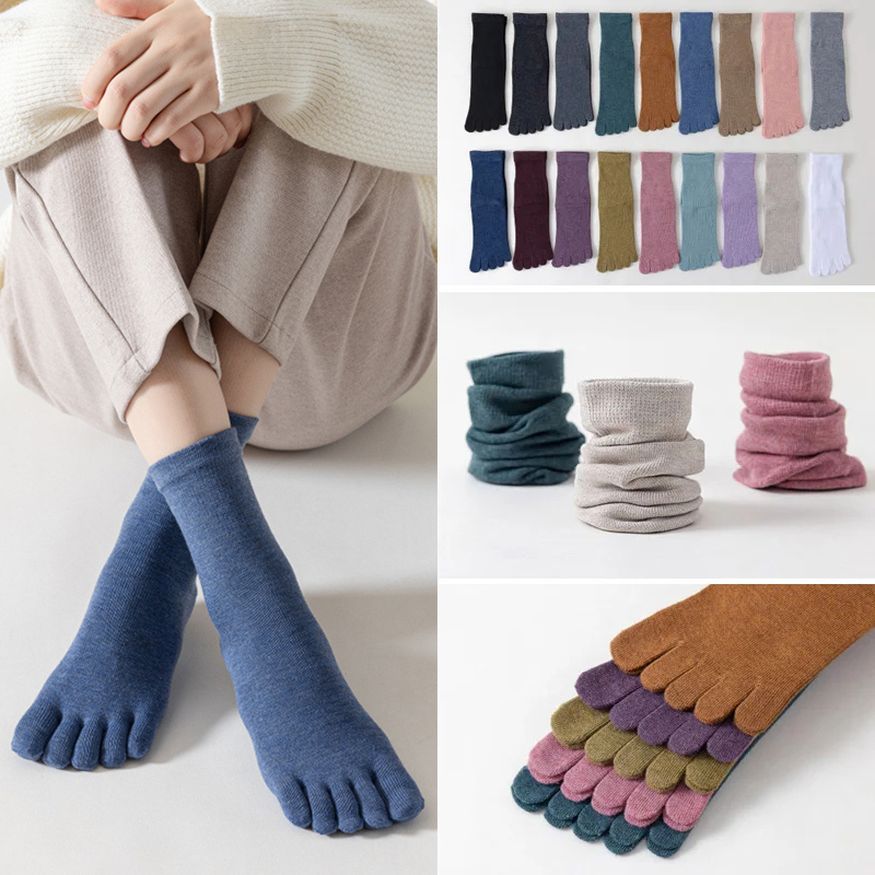 Yoga Pilates Girl - 1Pair Yoga Five Finger Socks For
