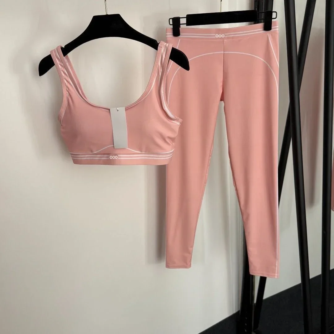 Pilates Yoga Workout - Tank Top and Pants Two Piece