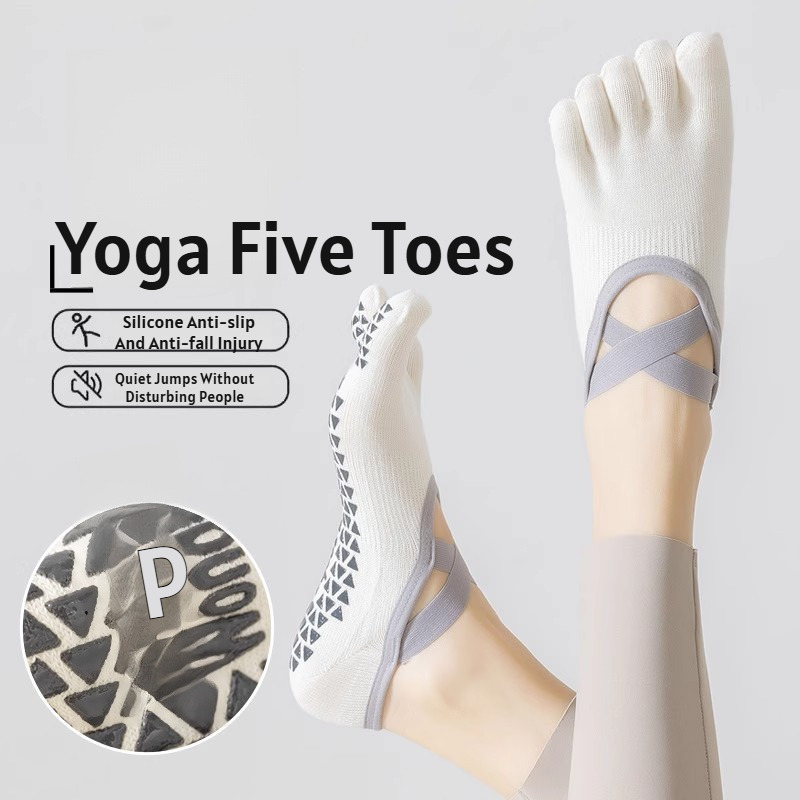 Pilates Yoga Origin - Summer thin five-finger yoga socks, indoor