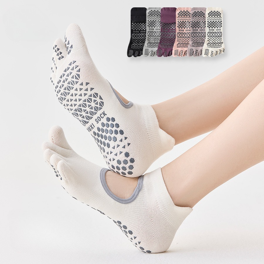 Pilates Yoga Sport - Women's Professional Yoga Socks with Five
