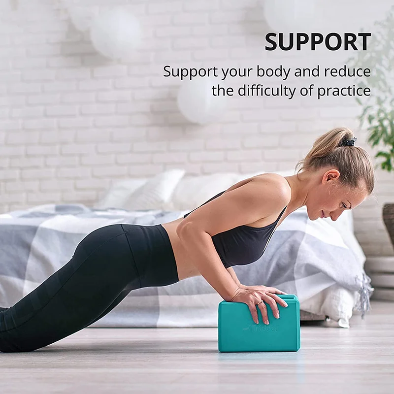Pilates Yoga Shoes - Yoga Building Blocks Cubes Pilates Bricks