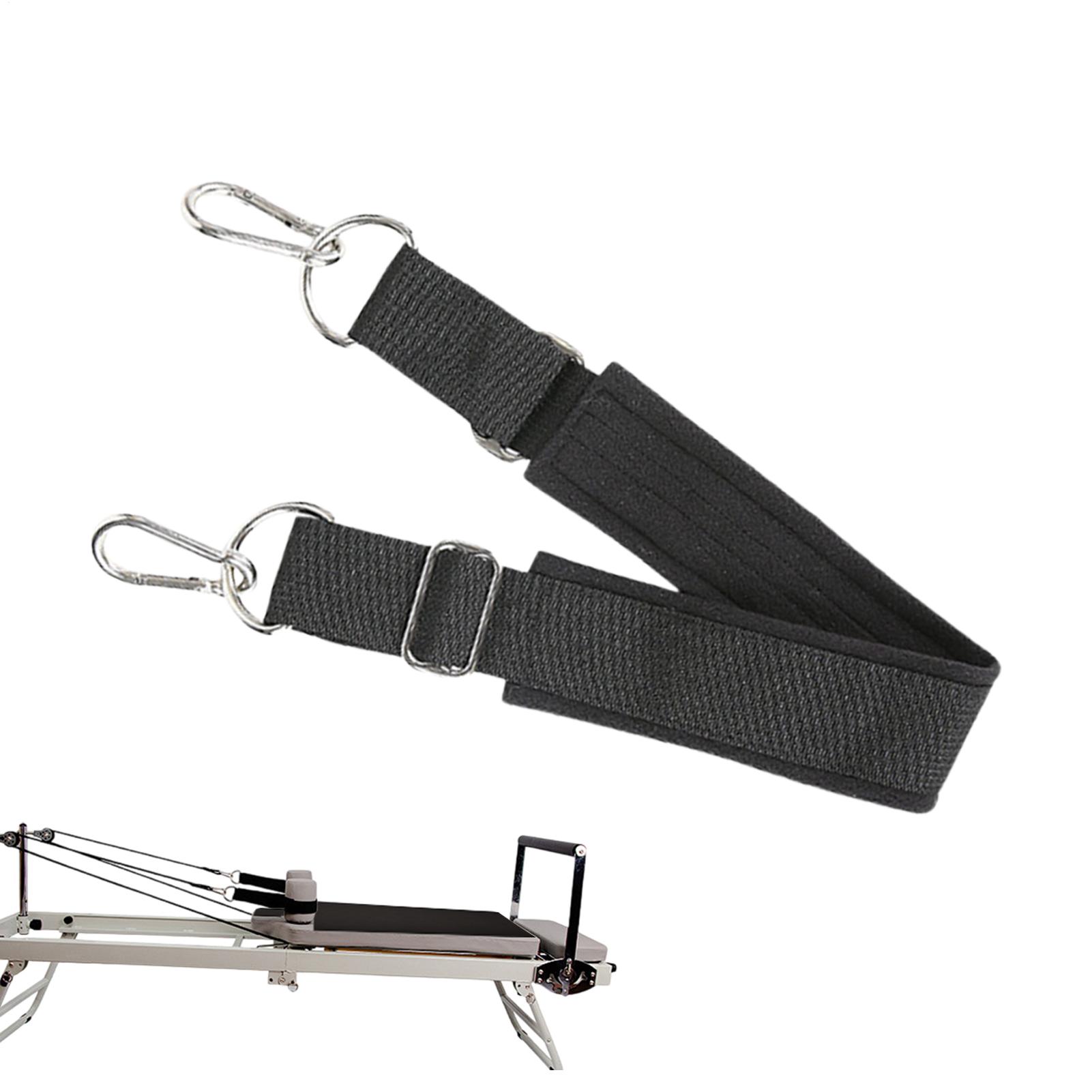 Pilates & Yoga Elastic Band - Reformer Footstrap Double-Loop Thickened Non-Slip Adjustable