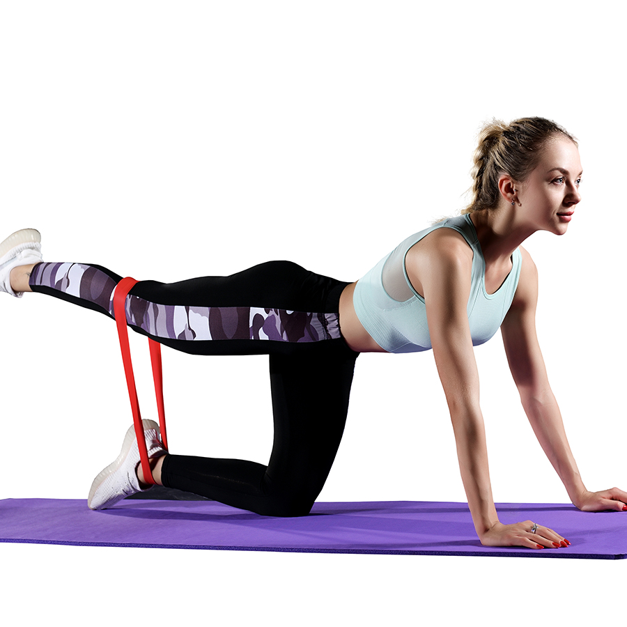 Fitness Resistance Loop Bands  - Pilates Yoga Home Workout review and price