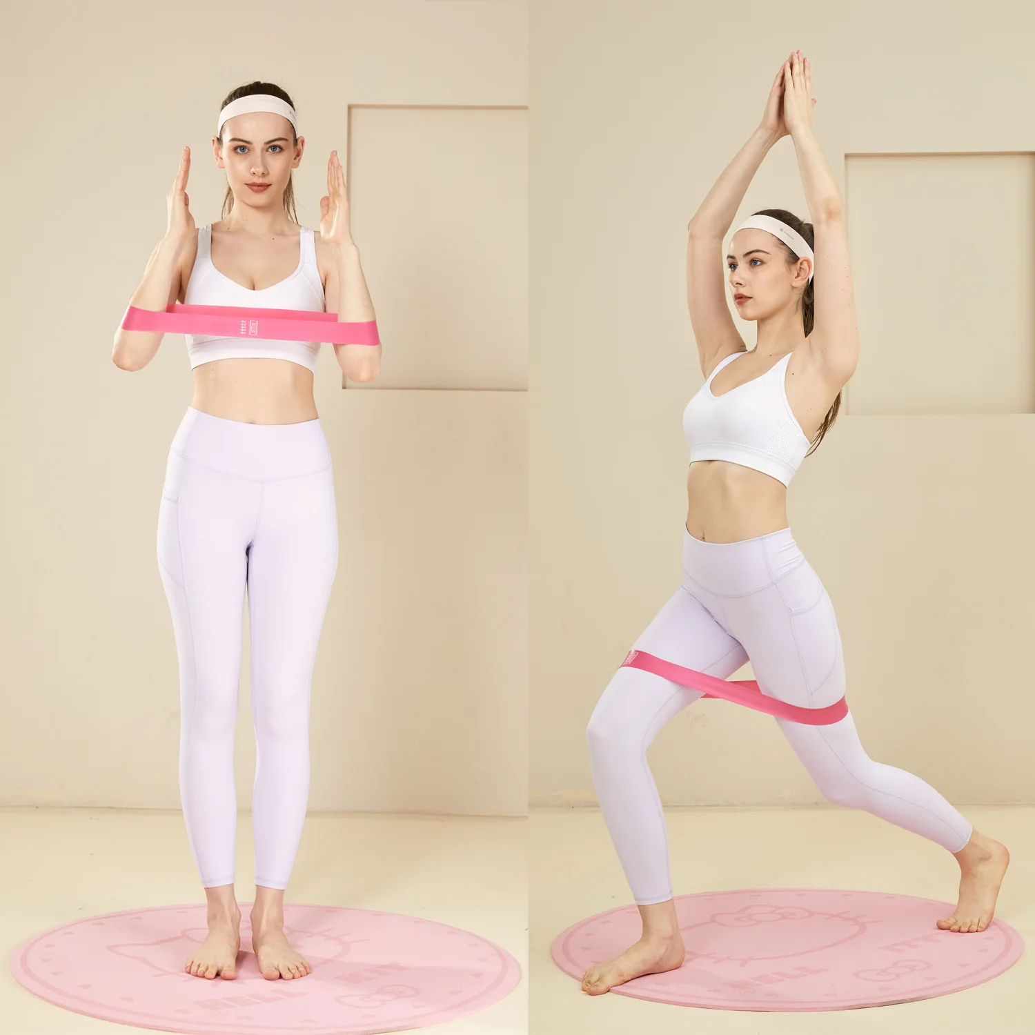 Elastic Fitness Resistance Ban - Difference Pilates And Yoga review and price