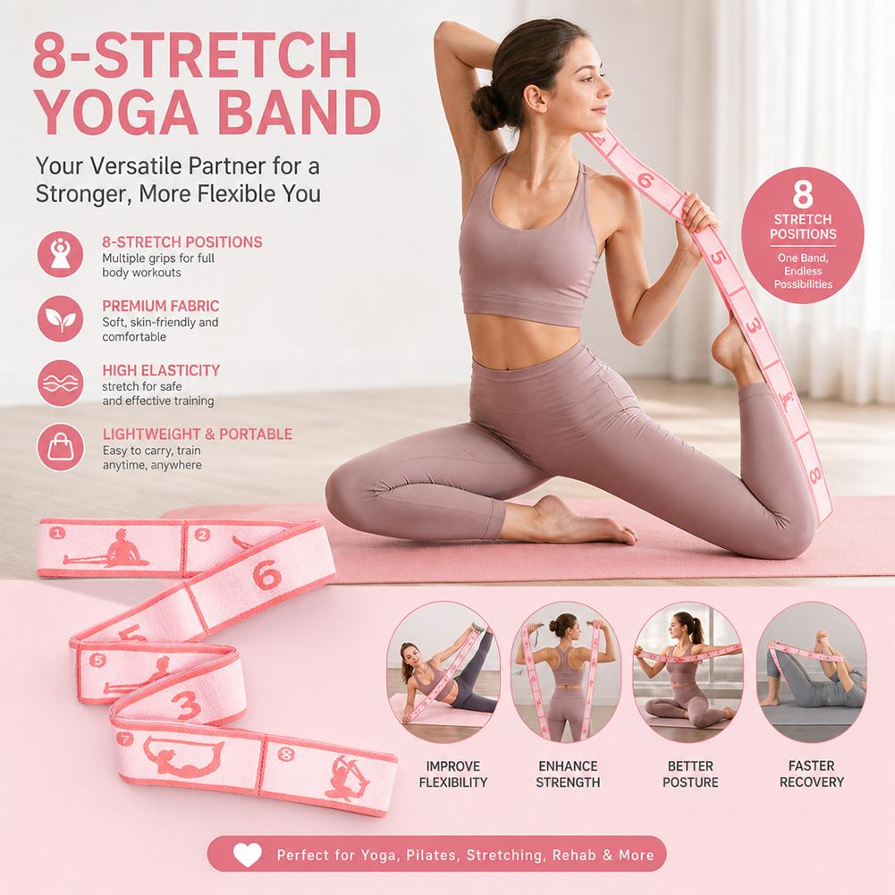 Elastic Yoga Resistance Band P - Pilates Yoga Sport review and price