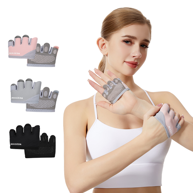 Pair of Fitness Fingerless Glo - Pilates Yoga Origin review and price