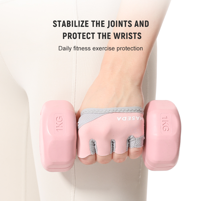 Pair of Fitness Fingerless Glo - Pilates Yoga Origin review and price