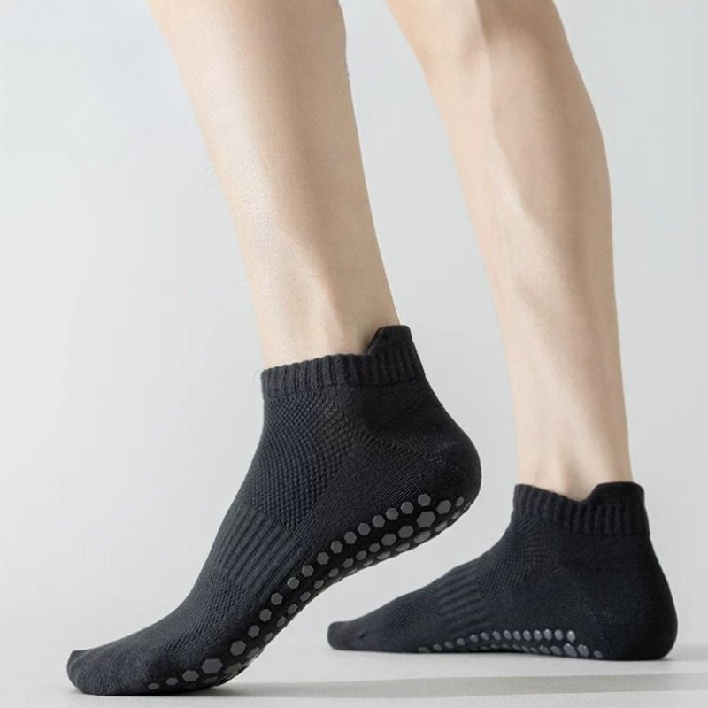 1Pair Yoga Socks Men Cotton Th - Pilates Yoga Hose review and price