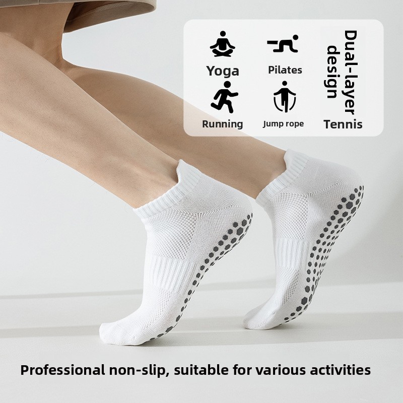 1Pair Yoga Socks Men Cotton Th - Pilates Yoga Hose review and price
