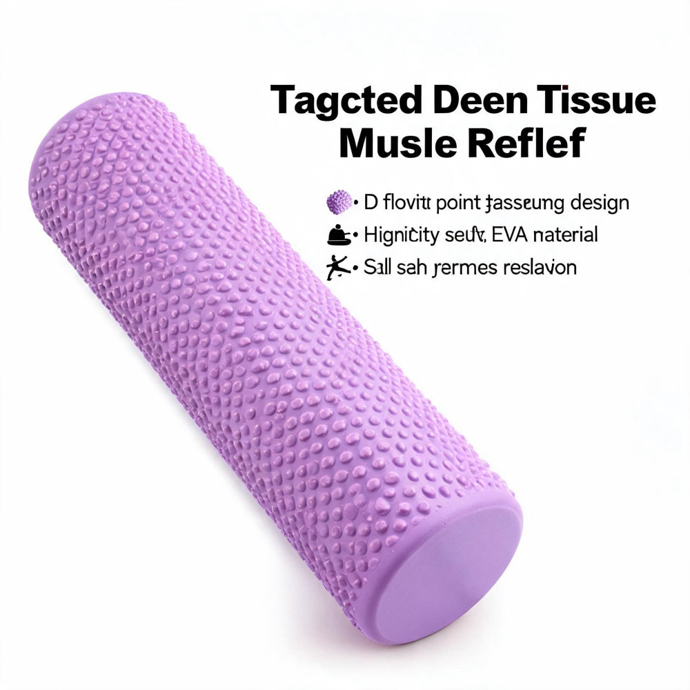 Yoga Roller Round EVA Foam Cyl - Pilates Yoga Home Workout review and price