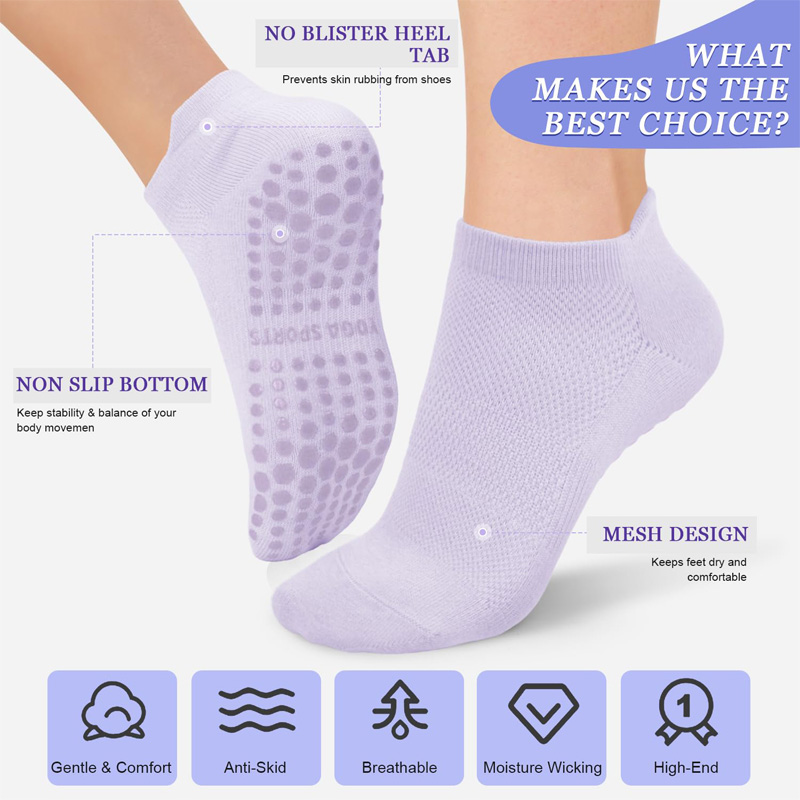 3 Pairs Yoga Socks for Women B - Pilates Yoga Hose review and price