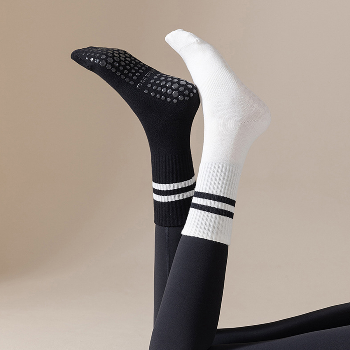 1 pair of yoga socks, medium t - Pilates Yoga Hose review and price