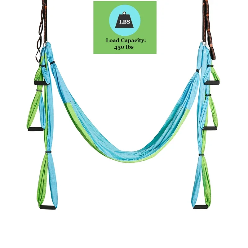 6 Handles Aerial Yoga Hammock  - Pilates Yoga Aerial review and price
