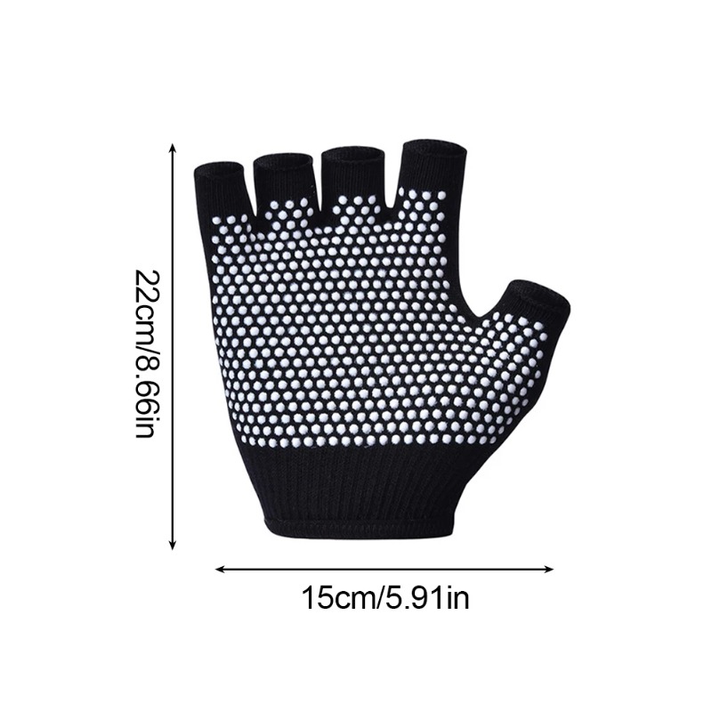 1Pair Half Finger Yoga Antisli - Pilates Yoga Aerial review and price