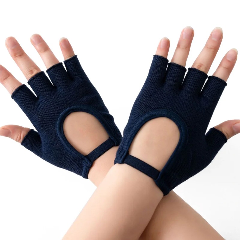 1Pair Half Finger Yoga Antisli - Pilates Yoga Aerial review and price