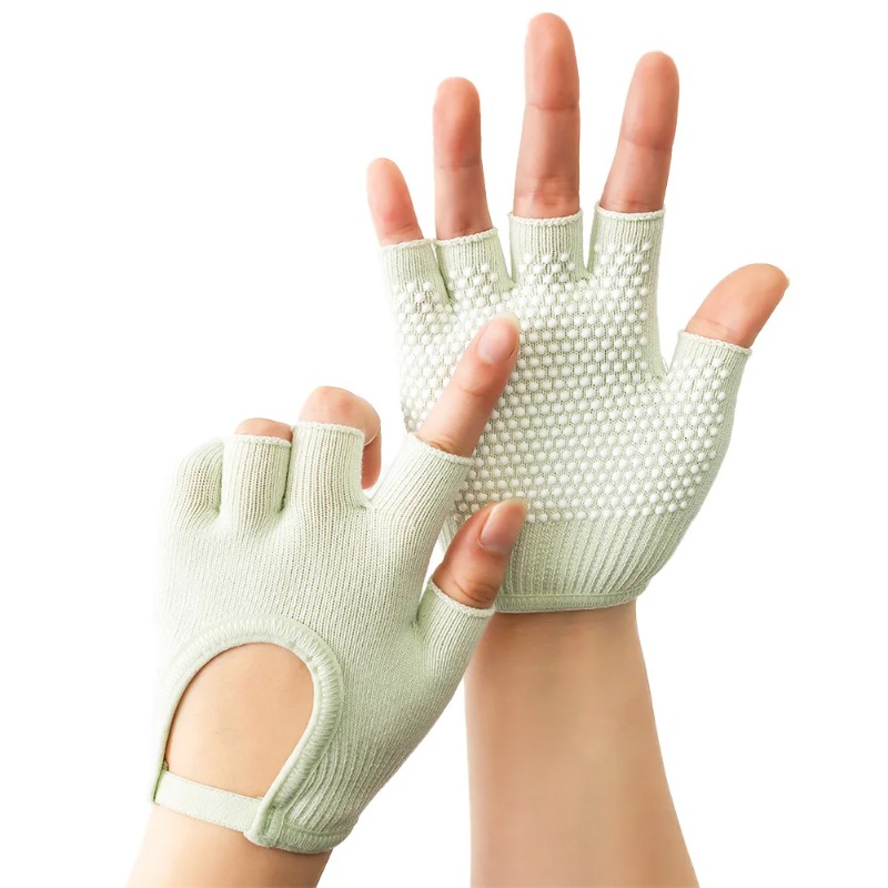1Pair Half Finger Yoga Antisli - Pilates Yoga Aerial review and price