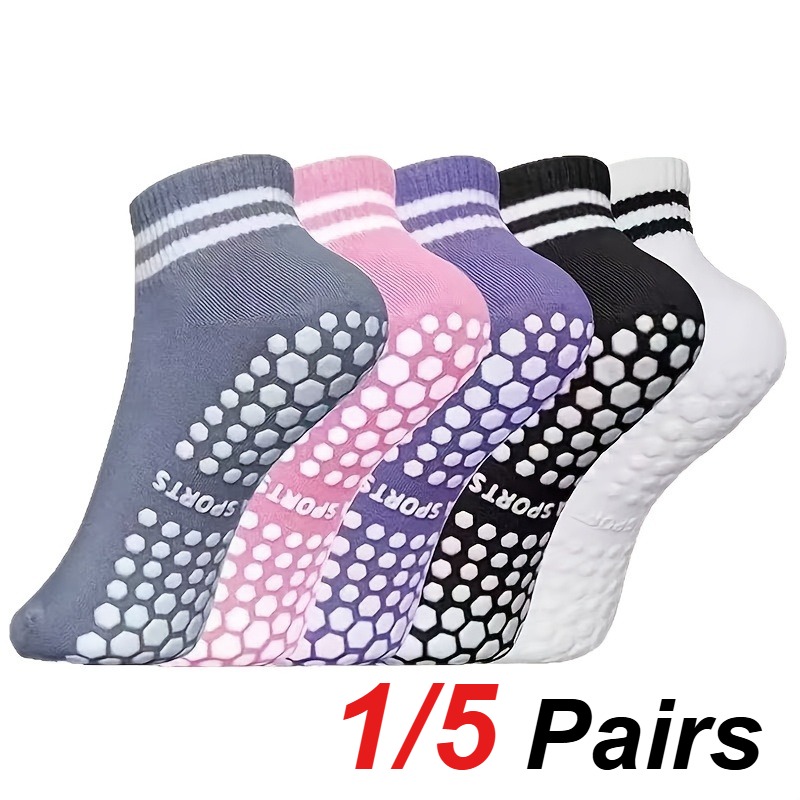 1/5 Pair Women's Silicone Anti - Pilates & Yoga Unleashed Studio review and price