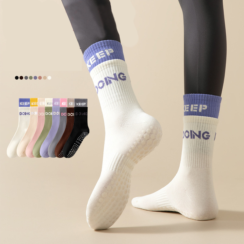 1 Pair Anti Slip Yoga Socks Fe - Pilates Yoga Hose review and price