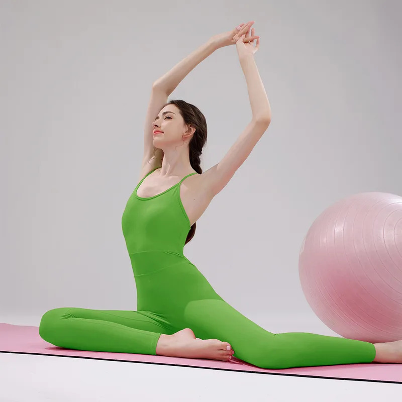 Aerial Yoga Workout Jumpsuit F - Pilates Yoga Aerial review and price
