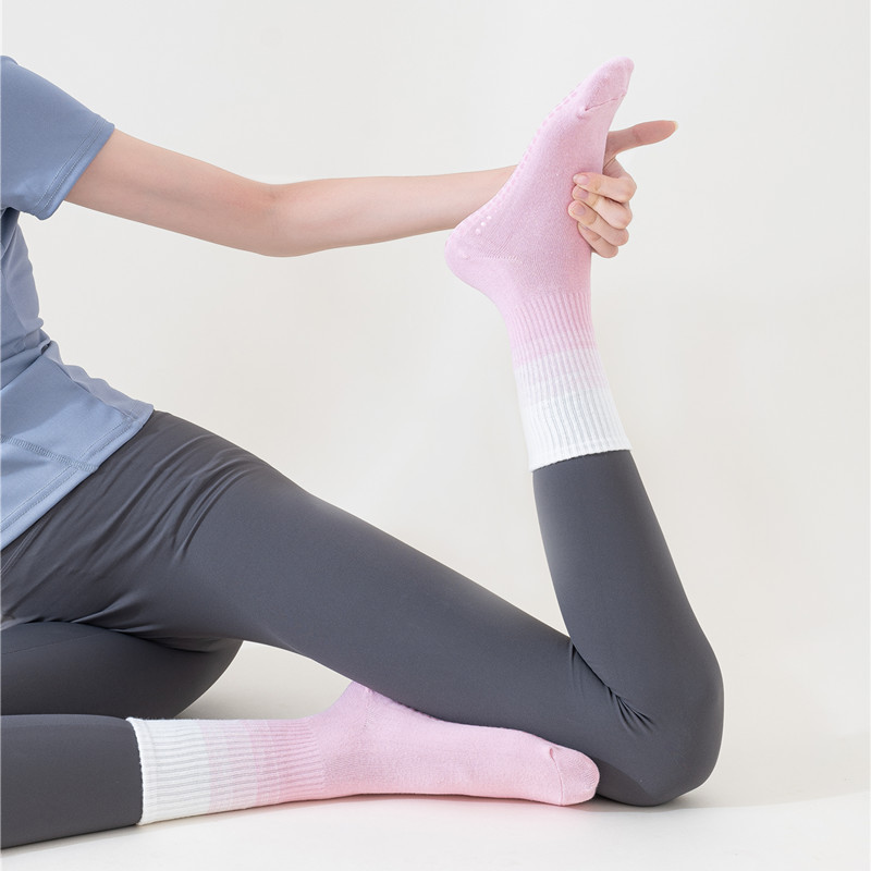 Girl Socks Gradual Change Colo - Yoga Pilates Girl review and price