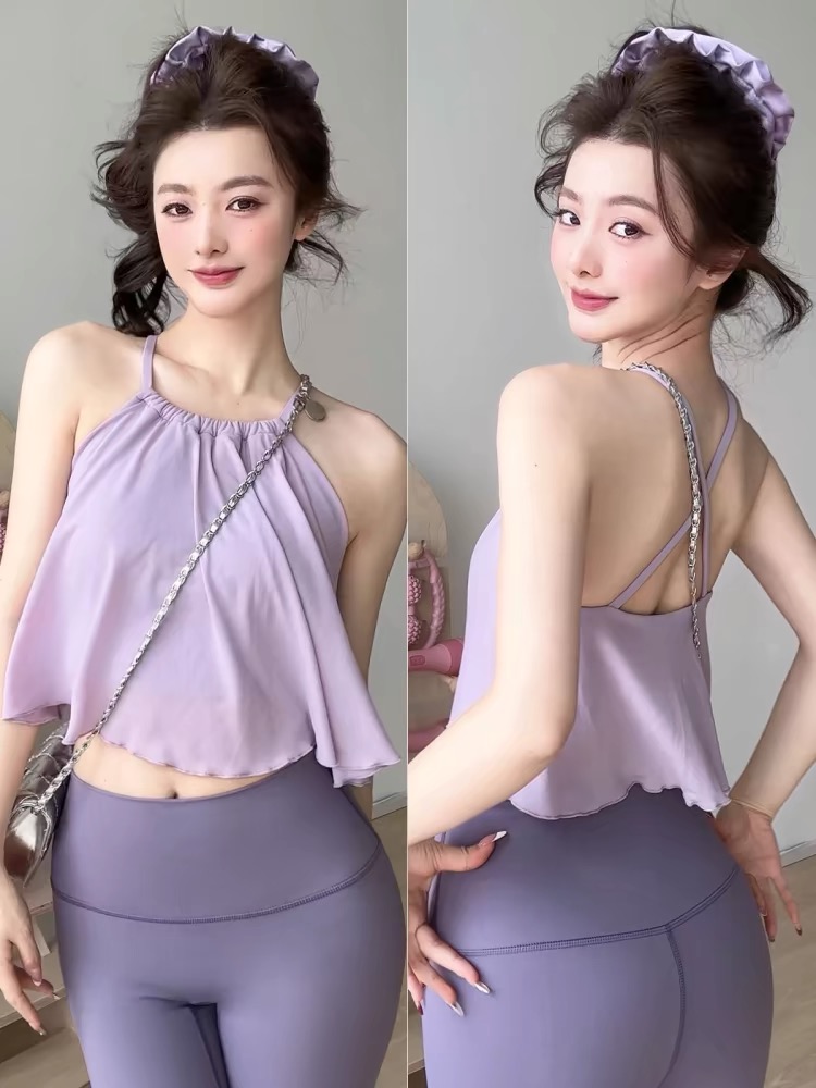 Cloud-sensing Mesh Small Suspe - Pilates Yoga Clothes review and price
