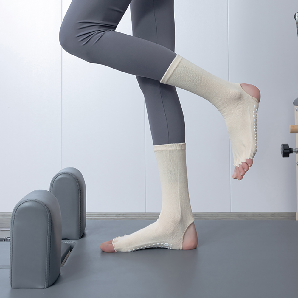 Silicone Non-Slip Toeless Pila - Pilates Yoga Hose review and price