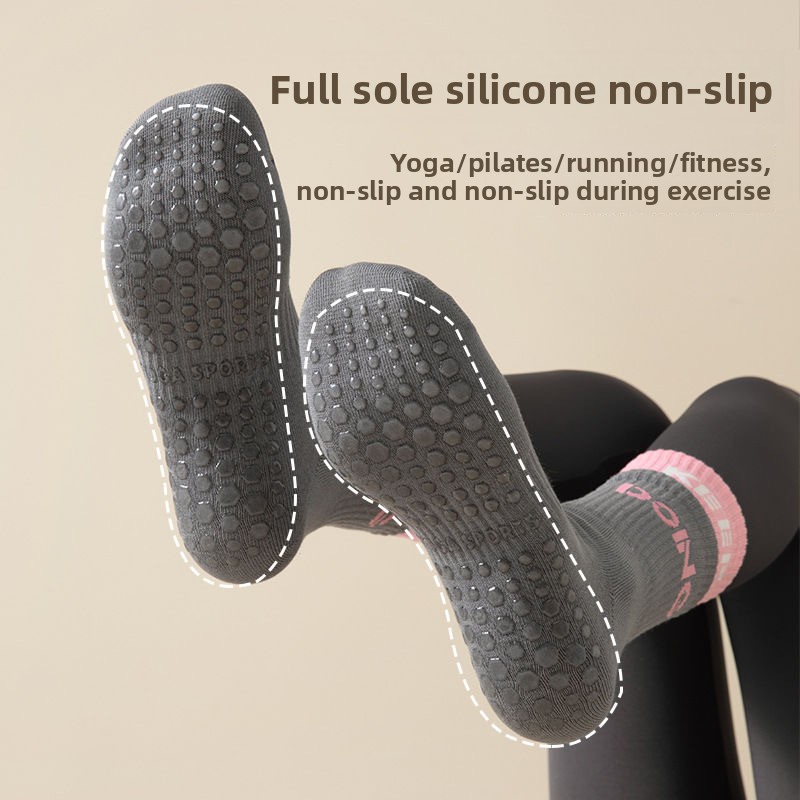 Mid Tube Yoga Socks Women Mid  - Pilates Yoga Hose review and price