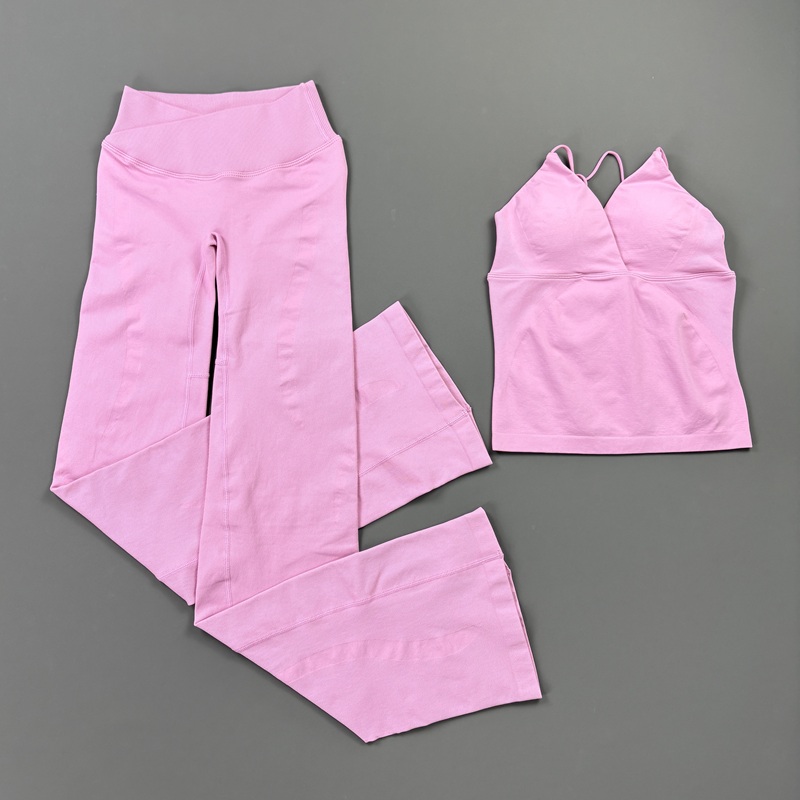 2Pcs Women Seamless Yoga Worko - Pilates Yoga Clothes review and price